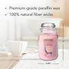image:imageYankee Candle Lilac Blossoms Scented Classic 22oz Large Jar Single Wick Candle Over 110 Hours of Burn Time Perfect for Gifting Gatherings and Seasonal DecorationsPink