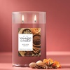image:imageYankee Candle Large Tumbler Scented Candle with up to 80 Hour Burn Time Premium Plant Wax Blend for Consistent Burn 20 oz Tumbler Candle with Room Filling Fragrance HarvestKitchen Spice